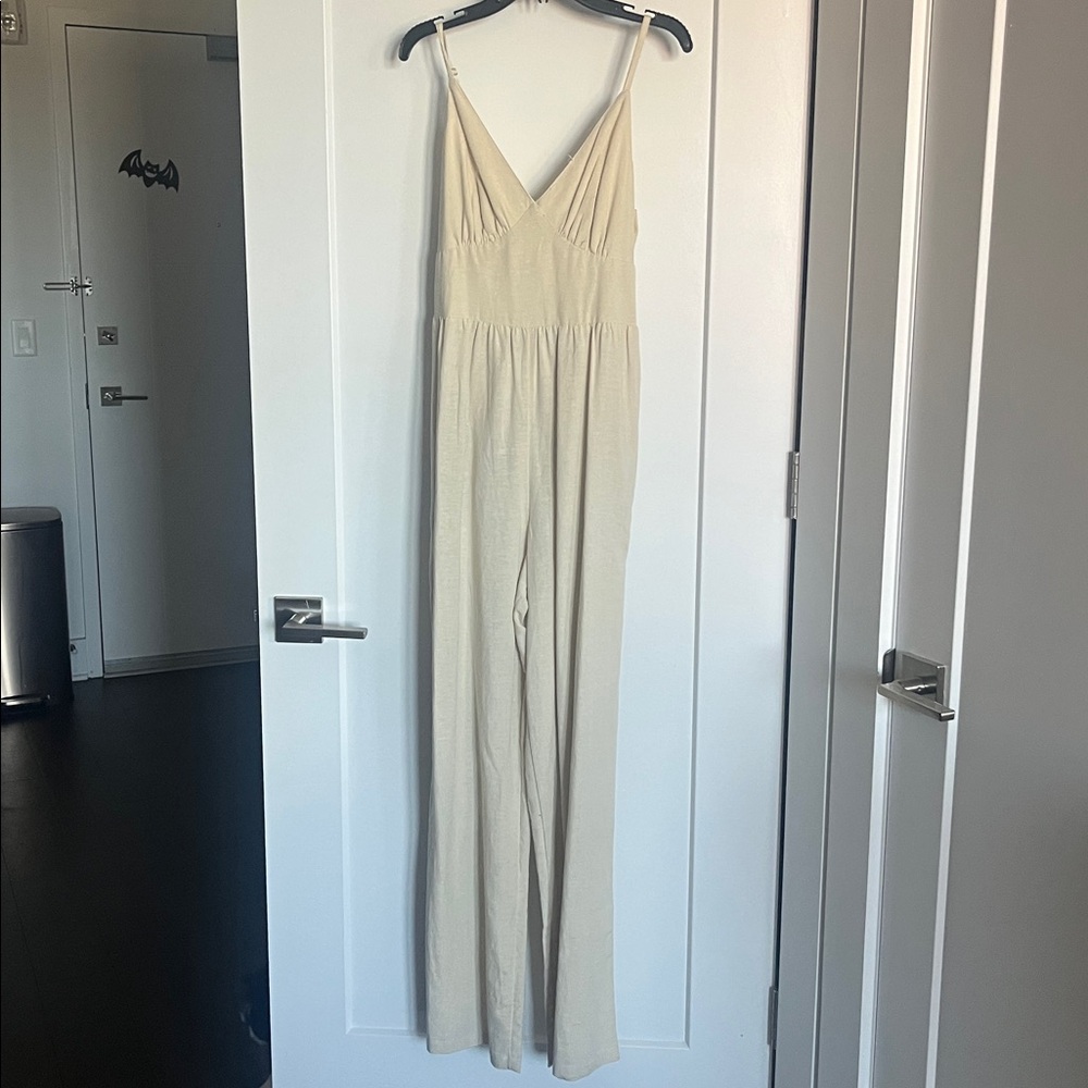 Tan Jumpsuite - Brand New